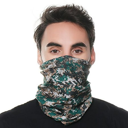Face Mask Shield Protective Balaclava Bandana Microfiber Tube Neck ...