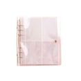 thumbnail image 2 of Photo Album DIY Baby Growth Wedding Family Memory Loose-leaf Flash Color Clear Cover Home Decor Large Capacity Book Display Pink 7inch, 2 of 9