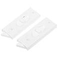 thumbnail image 4 of 1 Pair of Window Latch Locks Plastic Tilt Latch Replacements Snap-In Latch Pairs Window Supplies, 4 of 5