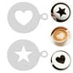 thumbnail image 5 of 2 plantillas de café de metal para hacer espuma de leche, capuchino y latte., 5 of 5