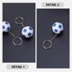thumbnail image 3 of IFANLANDOR 6Ud Llavero Colgante Multifuncional De Fútbol Con Deportivo Atractivo, 3 of 8