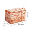thumbnail image 3 of Clothes Storage Box Storage&nbsp;Bins With Lids Large Capacity & Zipper Moving Packaging Bag Household Transparent Sorting Bag Basket For Seasonal Wear Quilts Artifact Storage Bag, 3 of 4