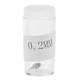thumbnail image 1 of Herramienta de mantenimiento para pistola de pintura en aerosol de repuesto de boquilla de aerógrafo 0.2mm, 1 of 9