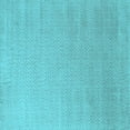 thumbnail image 1 of Ahgly Company Indoor Square Solid Light Blue Modern Area Rugs, 3' Square, 1 of 4