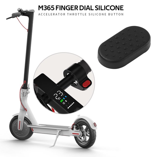 Estuche protector de acelerador de scooter eléctrico para Ninebot MAX G30 (negro)