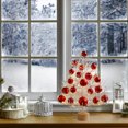 thumbnail image 7 of Table Top Christmas Tree,Realistic Christmas Tree with Color Ball Ornaments and Bases Artificial Xmas Tree Indoor Outdoor Home,Bedroom, Office,Holiday Decorations (Red), 7 of 7