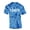 Blue Tie Dye, variant on Trenz Shirt Company Coach T-shirt Sports Team Head Coach Front and Back Short Sleeve T-shirt-Charcoal-xl