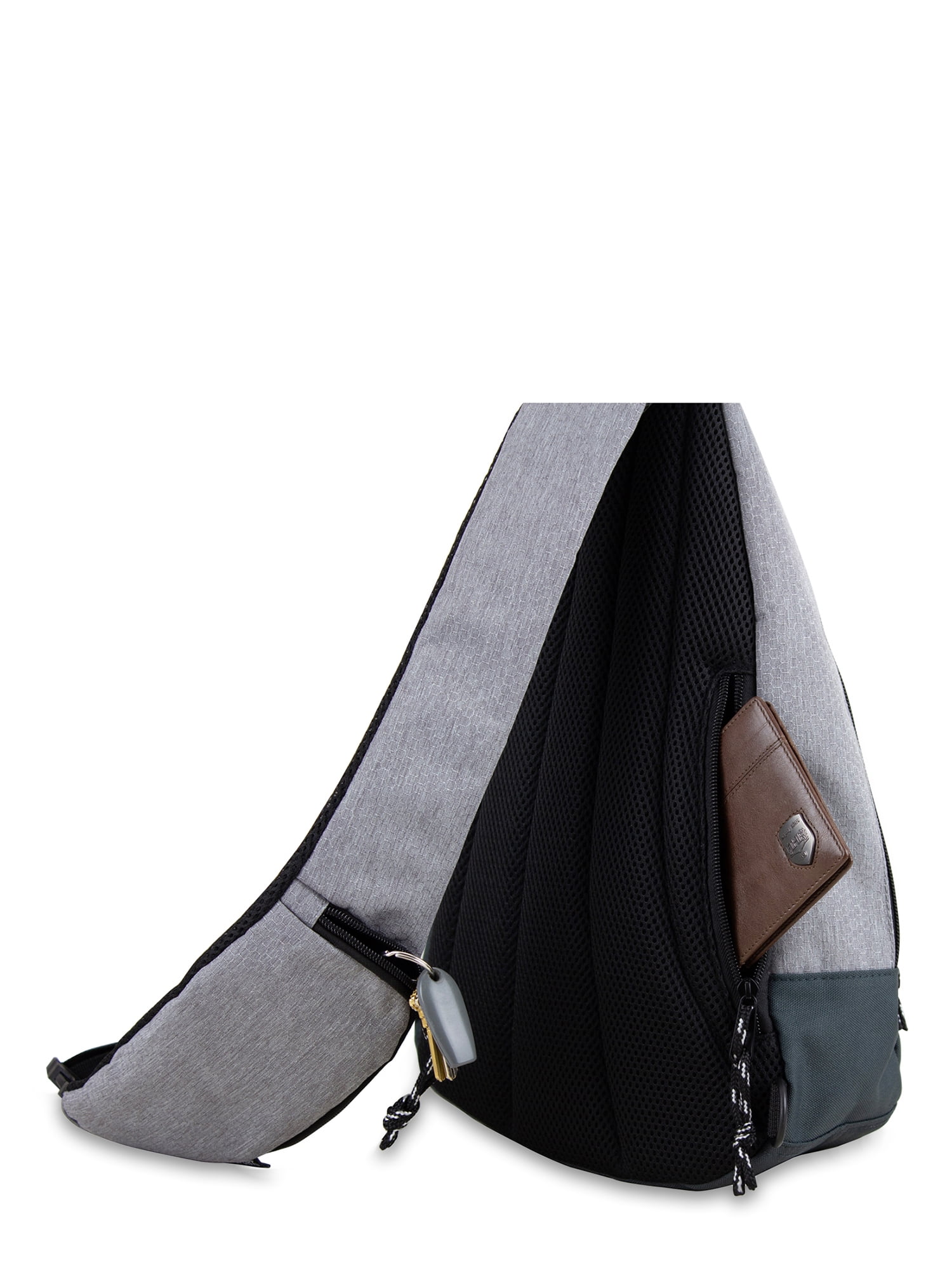 Eastsport Range Ergo Sling Backpack, Grey Honeycomb