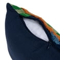 thumbnail image 5 of Bloomingville Embroidered Fabric Indoor/Outdoor Lumbar Pillow with Botanicals and Tufting, Multicolor, 5 of 5