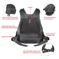 thumbnail image 3 of Lixada Lixada Adjustable Fishing Vest with 11 Zippered Pockets, Reflective Safety Design, and Breathable Mesh Back for Outdoor Angling (Red), 3 of 7