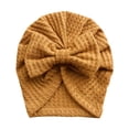 thumbnail image 1 of Gorro de lana con lazo de punto tipo gofre para bebé, gorro estilo indio, para otoño e invierno, 1 of 6