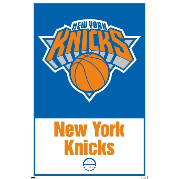 NBA New York Knicks - Logo 21 Wall Poster, 22.375" x 34"