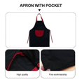 thumbnail image 3 of 1Pc Kids Apron Painting Apron with Pocket Waterproof Clothes Hood Child Apron, 3 of 4