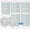 32 Toilet Refills, variant on Disposable Toilet Cleaning System: Brush, Handle, Storage Caddy & Refills for Bathroom