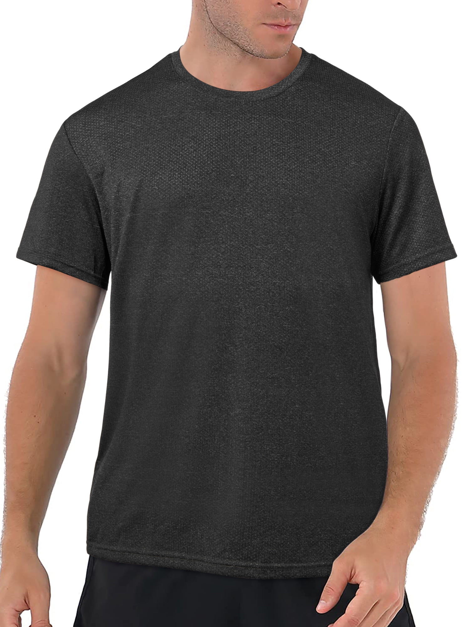 Cool Dry fit T-Shirts CQR Mens UPF 50 Athletic Running Hiking Short Sleeve Shirt UV Sun Protection Outdoor Shirts 