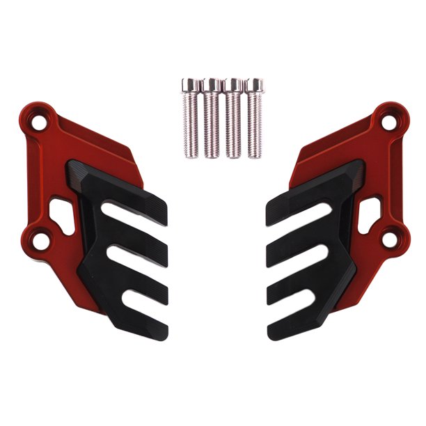Cubierta del protector del protector del calibrador del disco del freno para Z900 2017 rojo Sunnimix Cubierta de la pinza del freno delantero del CNC