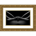 thumbnail image 1 of Carvalho, Jackson 14x10 Gold Ornate Wood Framed with Double Matting Museum Art Print Titled - Bodies 7, 1 of 4