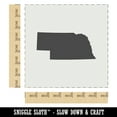 thumbnail image 2 of Nebraska State Silhouette DIY Cookie Wall Craft Stencil - 7.0 Inch, 2 of 5