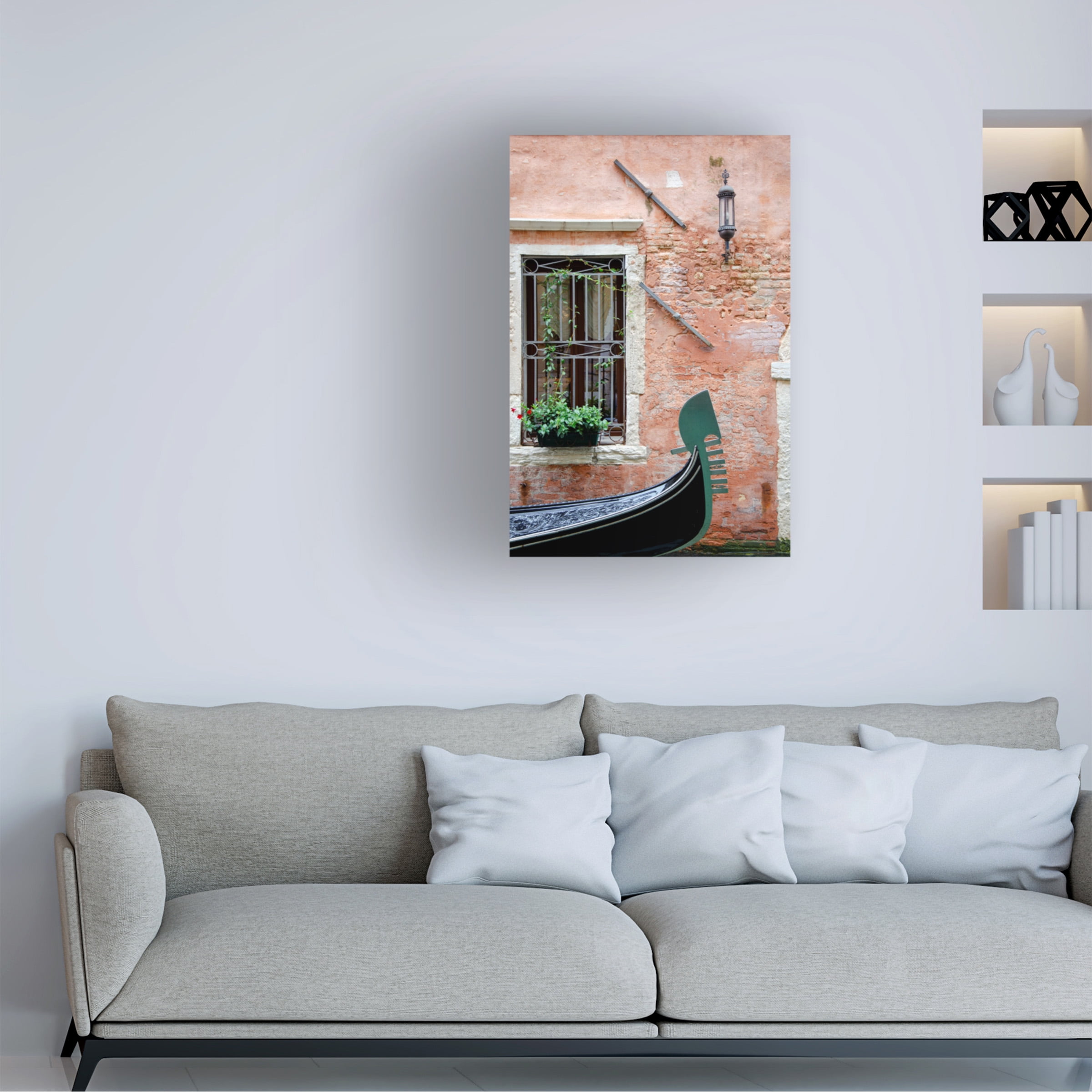Laura DeNardo 'Passing Gondola' Canvas Art