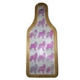 thumbnail image 2 of KuzmarK Wine & Cheese Glass Cutting Board Wood Box Gift Set - Collie Dog, 2 of 2