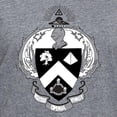 thumbnail image 3 of CafePress - Triangle Black And White Coat Of Arms T Shirt - Women's V-Neck Dark T-Shirt, 3 of 4