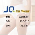 thumbnail image 2 of JQ Womens High Waist Bamboo Viscose Panties 4Pack Copper-Infused Briefs Odor-Free Soft Breathable Underwear, 2 of 4