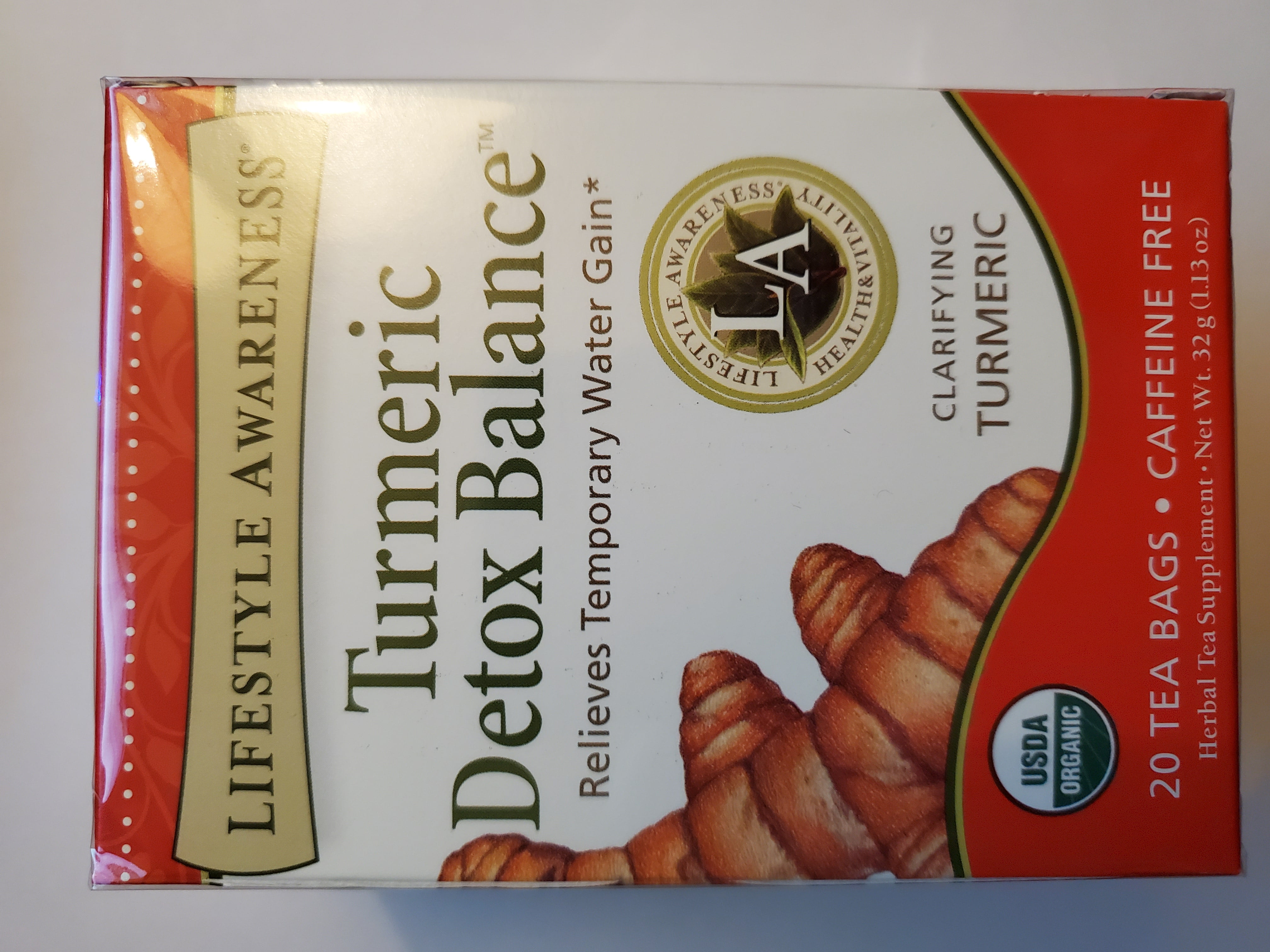 Lifestyle Awareness Turmeric Detox Balance 20 bags 1.13oz