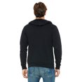 thumbnail image 2 of Bella + Canvas Unisex Poly-Cotton Fleece Full-Zip Hoodie, 2 of 3