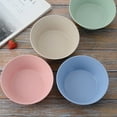 thumbnail image 6 of Taicans Unbreakable Wheat Straw Cereal Bowls - Eco-Friendly Reusable Biodegradable Salad & Ramen Bowls,Microwave & Dishwasher Safe,Stackable for Parties/Picnics/Travel,Odorless,Lightweight Non-Slip, 6 of 9