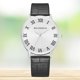 thumbnail image 2 of Reloj analógico de cuarzo para hombres y mujeres de negocios a la moda, reloj de pulsera de ocio de muestra, plateado, grande, 2 of 3