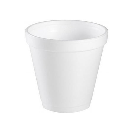 Dart® Foam Drink Cups, 4 Oz, 50/bag, 20 Bags/carton 4J4