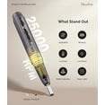 thumbnail image 5 of MelodySusie Cordless Portable Nail Drill, 25,000 RPM PC180G Rechargeable Nail E-file Kit, with Drill Bits & Sanding Bands, Black, 5 of 7