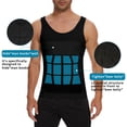 thumbnail image 2 of FITVALEN Compression Cami for Men Slimming Tank Shapewear Belly Body Shaper Workout Tank Tops, 2 of 8