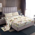 thumbnail image 1 of Erosebridal Hummingbird Full Sheet Sets, Botanical Leaves Bedding, Lightweight, 1 of 6