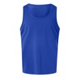 thumbnail image 2 of Aayomet Débardeur Homme Serré Couleur Unie Sport Musculation Base (Bleu, TG), 2 of 4