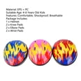 thumbnail image 7 of Travelwant 7Pcs/Set Kids Helmet Pad Set, Skateboard Knee Pads, Kids Protective Gear Set Adjustable for Girl Boy Kids Helmet Elbow Pads Wrist Guards, 7 of 7