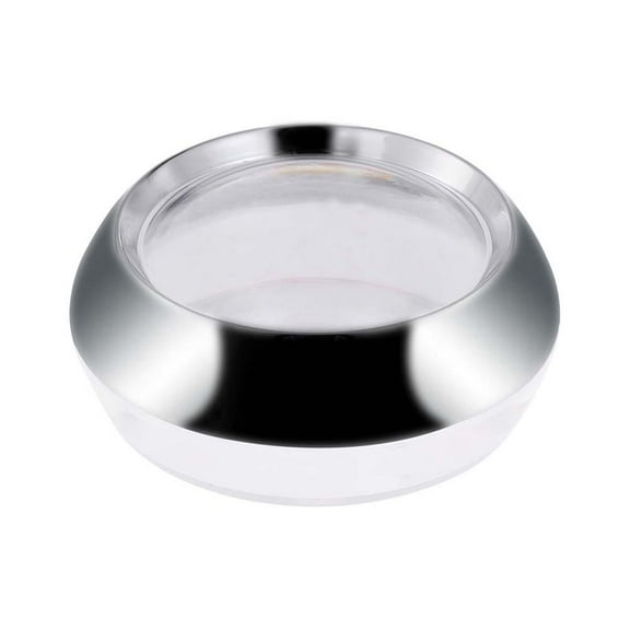 LRXIYODE 2Pcs Cosmetic Container Makeup Container Jar Travel Size Portable Lightweight Round 7.5x7.5x3Cm