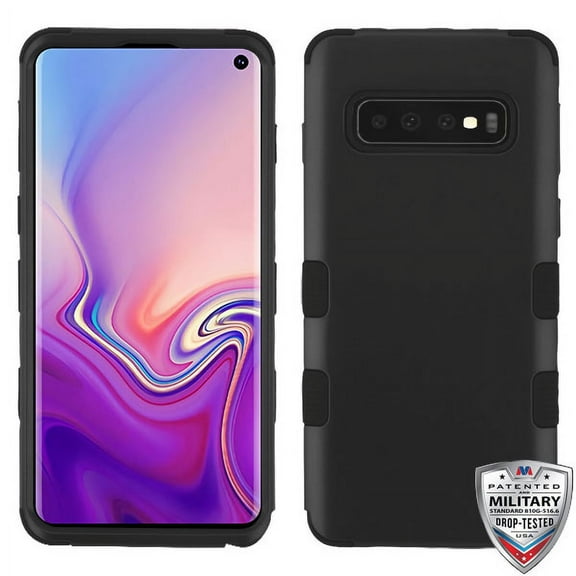 MyBat Natural Tuff Hybrid Case for Samsung Galaxy S10 (6.1") - Black