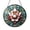 Acrylic 3.5 Inch, variant on Decorative Lotus Flower Stained Glass Window Hanging with Balanced Mandala Composition and Soothing Color Harmony for Home Decor