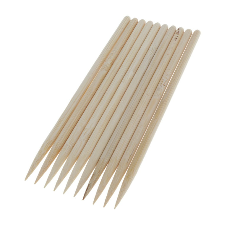 Wood Stylus Tools, 50pcs Multi-Purpose Wooden Stylus Stick Craft Sticks - Ideal for Scratch Art Surfaces, Approx. 5.5 x 1/4