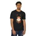 thumbnail image 3 of Enchanted Forest Santa: Festive Holiday Tee- Unisex CVC Jersey T-shirt, 3 of 4