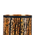 thumbnail image 5 of Northlight LED Lighted Forest Trees Glass Hurricane Fall Harvest Candle Decoration - 7.75", 5 of 5