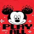 thumbnail image 3 of Mickey & Friends - Play All Day Pixels - Youth Long Sleeve Graphic T-Shirt, 3 of 5