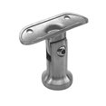 thumbnail image 1 of Soporte de pasamanos de escalera de acero inoxidable sólido a prueba de óxido fácil de instalar Soporte de pasamanos Soporte de poste de pasamanos En forma de silla de montar, 1 of 8