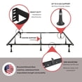 thumbnail image 3 of Premium Bed Frame Patent 9-414-690 & 10-321-768 Twin/Full/Queen/King/Cal. King, 3 of 12