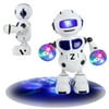 DZT1968 Electronic Walking Dancing Smart Bot Robot Astronaut Kids Music Light Toys