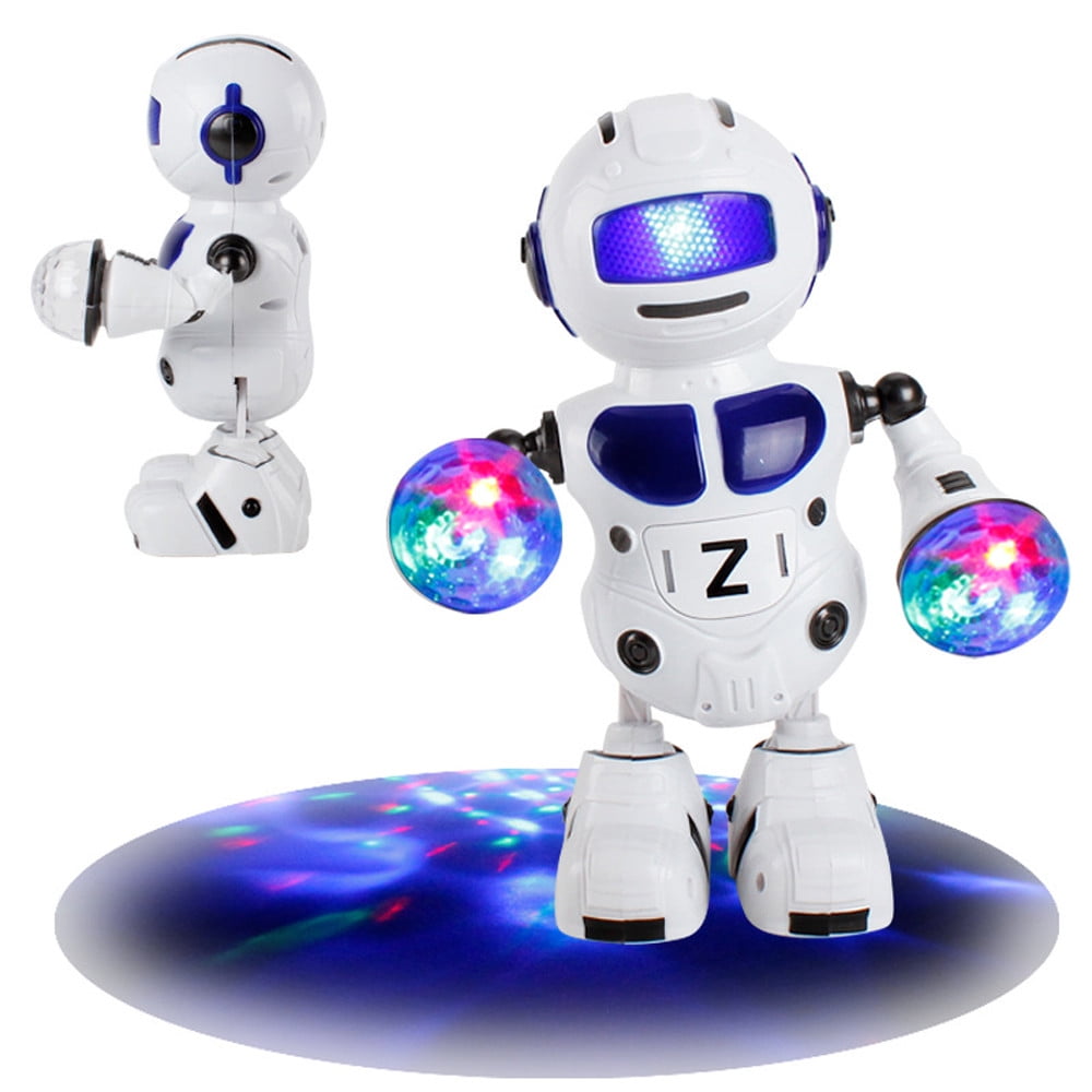 electronic walking dancing robot toy