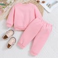 thumbnail image 6 of mgoYE Baby Girl Clothes 3 Months Ruffle Romper Toddler Girl Floral Cotton Pant Sets Girls Clothing Outfit(Pink,12-18 Months), 6 of 6