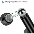 thumbnail image 4 of Tope de puerta magnético, tope de puerta magnético, soporte de puerta de acero inoxidable 304 con montaje en pared y suelo, 4 of 4