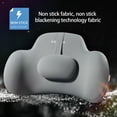 thumbnail image 5 of Gmogad Car Memory Foam Lumbar Cushion Protective Lumbar Back Cushion Lumbar Cushion Car Cushion Gray, 5 of 7